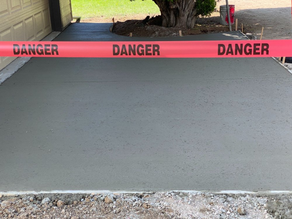 New Concrete Driveways